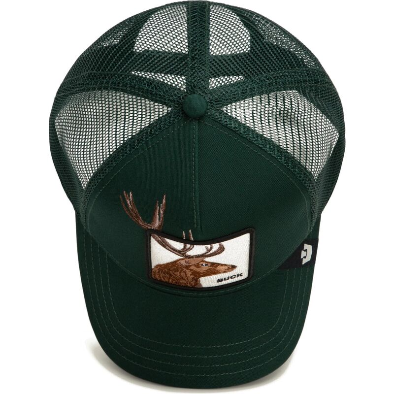 cappello-curvo-verde-snapback-over-the-line-buck-out-of-bounds-the-farm-goorin-bros