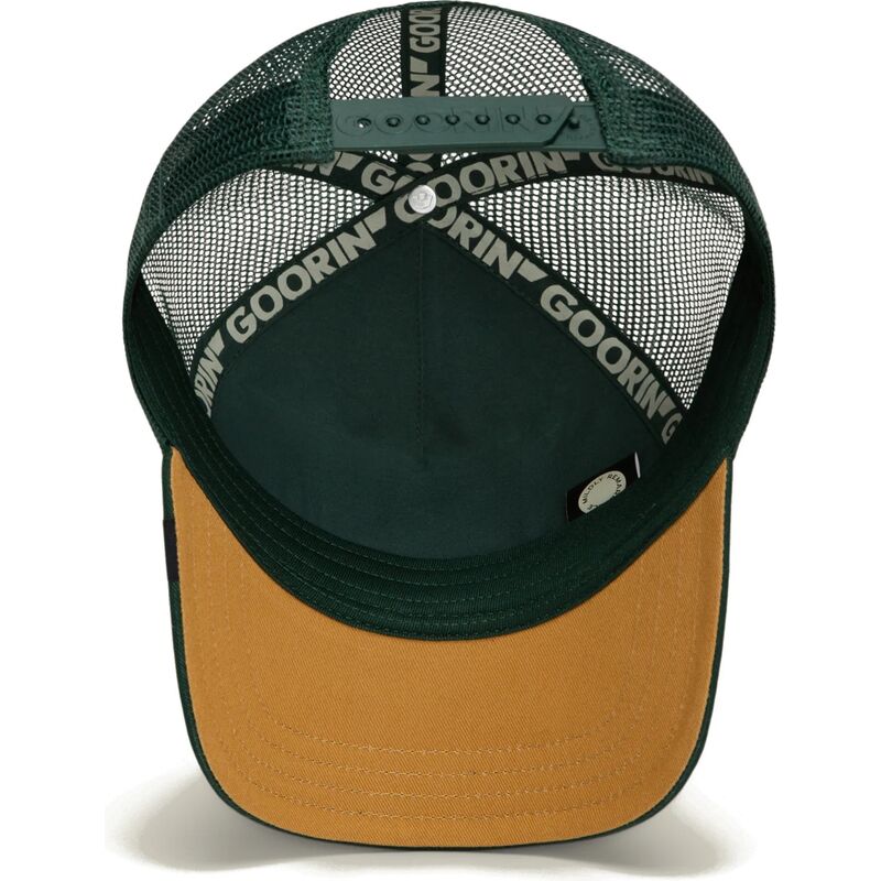 cappello-curvo-verde-snapback-over-the-line-buck-out-of-bounds-the-farm-goorin-bros