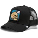cappello-curvo-nero-snapback-cancelled-skull-pop-art-strikes-back-the-farm-goorin-bros