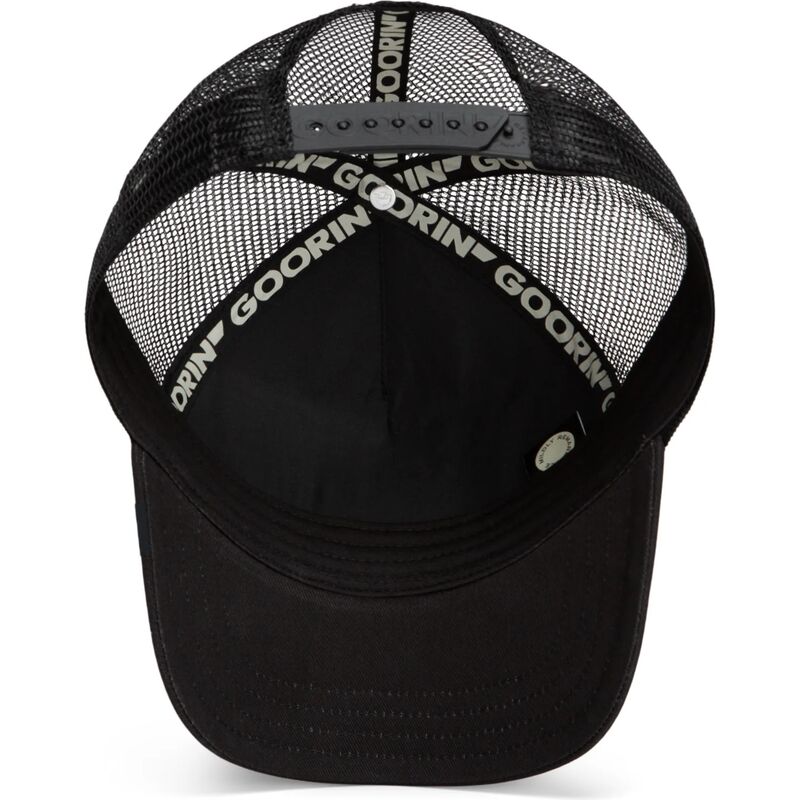 cappello-curvo-nero-snapback-cancelled-skull-pop-art-strikes-back-the-farm-goorin-bros