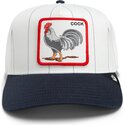 cappello-curvo-grigio-snapback-pinstripe-rooster-cock-playmakers-the-farm-goorin-bros