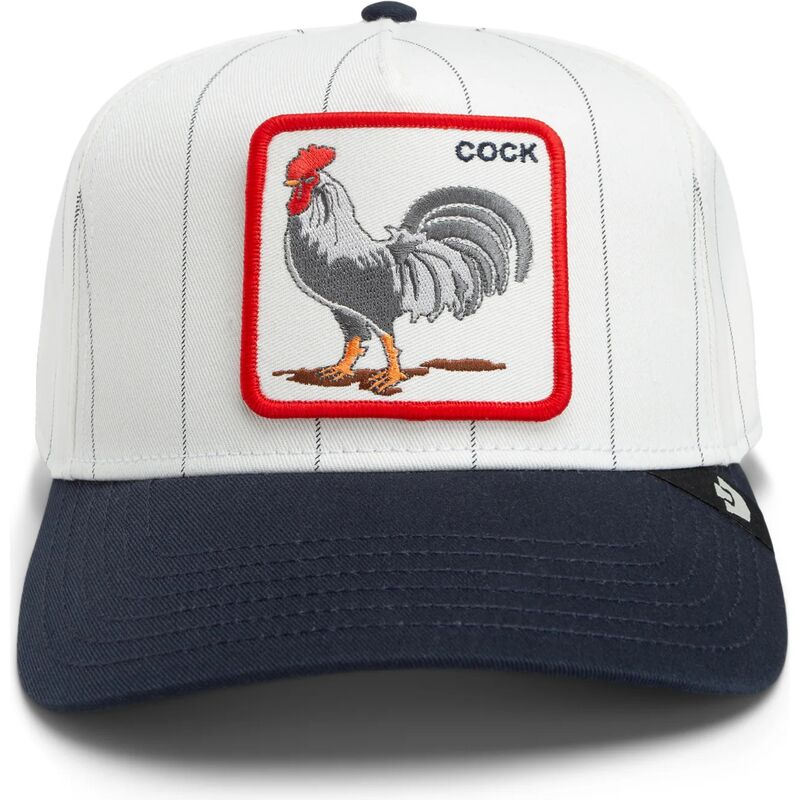 cappello-curvo-grigio-snapback-pinstripe-rooster-cock-playmakers-the-farm-goorin-bros