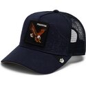 cappello-curvo-blu-marino-snapback-eagle-badlands-freedom-the-farm-goorin-bros