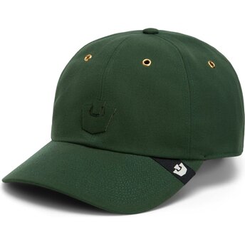 Cappello curvo verde cinghia regolabile Wordmark Castle Marquee Papa The Farm Goorin Bros.