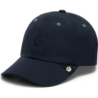 Cappello curvo blu marino cinghia regolabile Wordmark Castle Marquee Papa The Farm Goorin Bros.