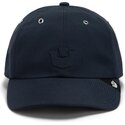 cappello-curvo-blu-marino-cinghia-regolabile-wordmark-castle-marquee-papa-the-farm-goorin-bros