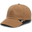 cappello-curvo-marrone-cinghia-regolabile-wordmark-castle-marquee-papa-the-farm-goorin-bros