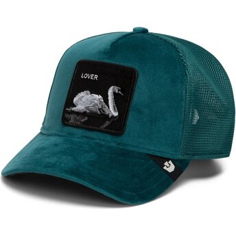 Cappello curvo verde snapback Velour Lover The Farm Goorin Bros.