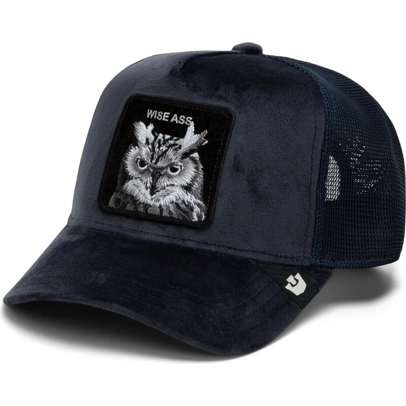 cappello-curvo-blu-marino-snapback-velour-wise-ass-the-farm-goorin-bros