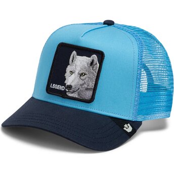 Cappello curvo blu snapback Legend Wolf Original Recipe The Farm Goorin Bros.