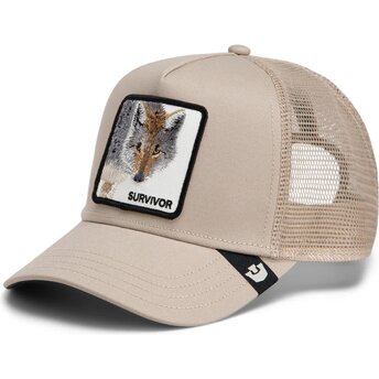 Cappello curvo beige snapback Survivor Original Recipe The Farm Goorin Bros.