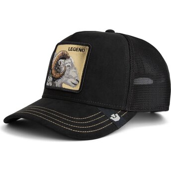 Cappello curvo nero snapback Golden Legend Original Recipe The Farm Goorin Bros.
