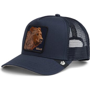 Cappello curvo blu marino snapback Bear Original Recipe The Farm Goorin Bros.