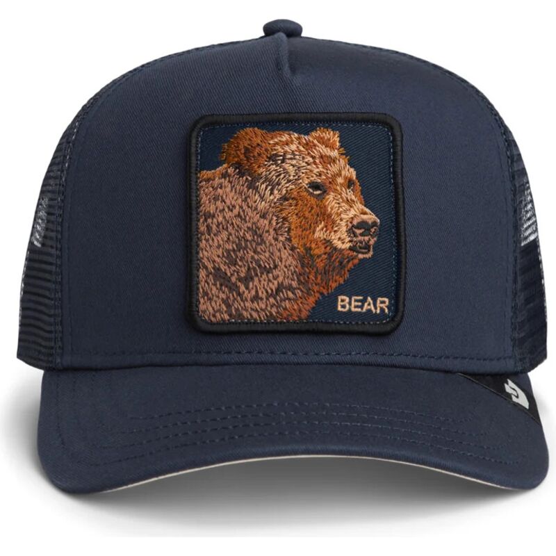 cappello-curvo-blu-marino-snapback-bear-original-recipe-the-farm-goorin-bros cappello-curvo-blu-marino-snapback-bear-original-recipe-the-farm-goorin-bros