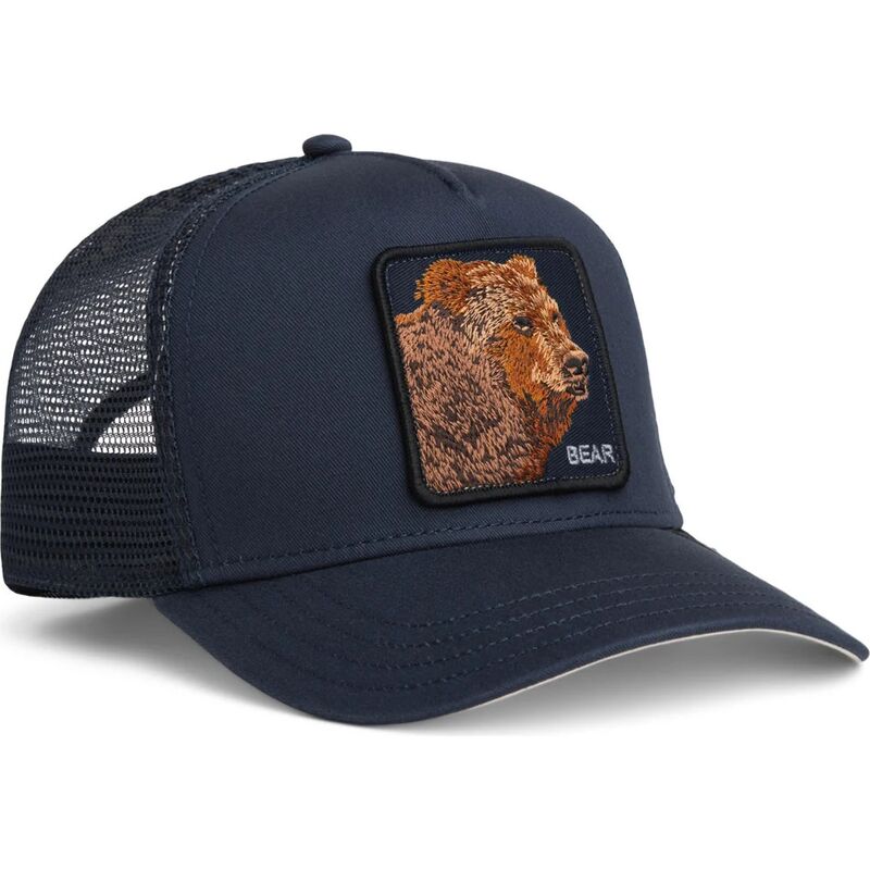 cappello-curvo-blu-marino-snapback-bear-original-recipe-the-farm-goorin-bros cappello-curvo-blu-marino-snapback-bear-original-recipe-the-farm-goorin-bros