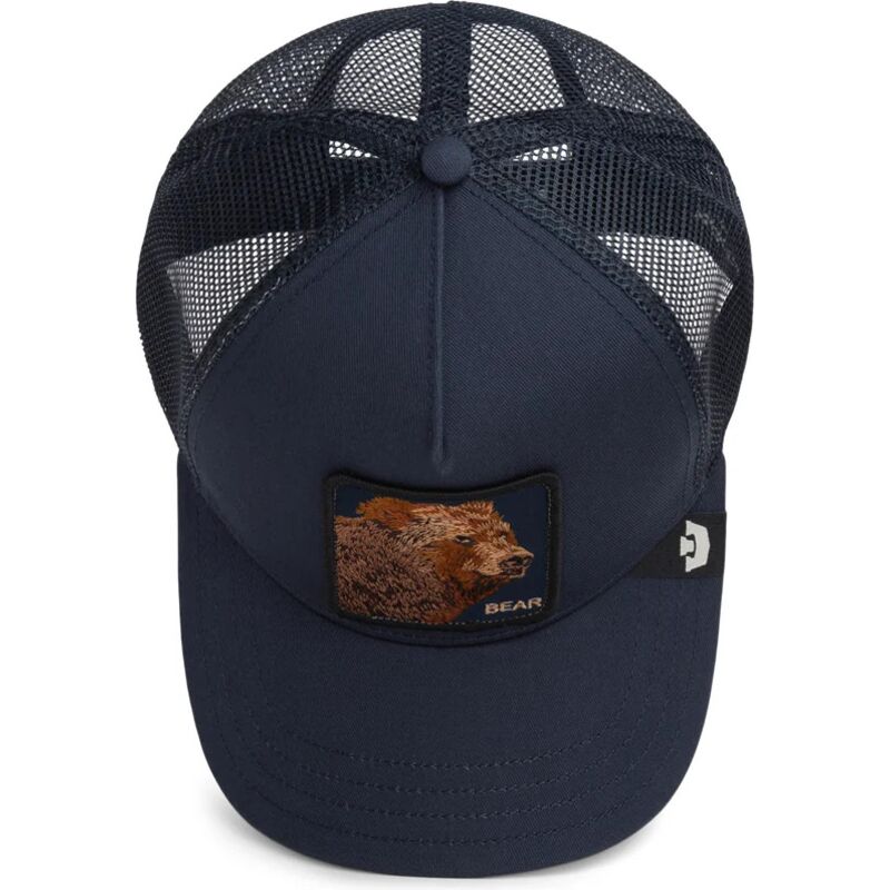 cappello-curvo-blu-marino-snapback-bear-original-recipe-the-farm-goorin-bros cappello-curvo-blu-marino-snapback-bear-original-recipe-the-farm-goorin-bros