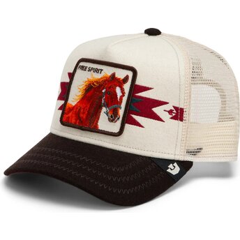 Cappello curvo crema snapback Canyon Free Spirit Trailblazer The Farm Goorin Bros.