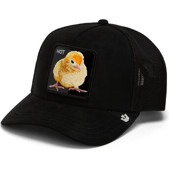 Cappello curvo nero snapback Black Out Chick Blackened Metallic Hot The Farm Goorin Bros.