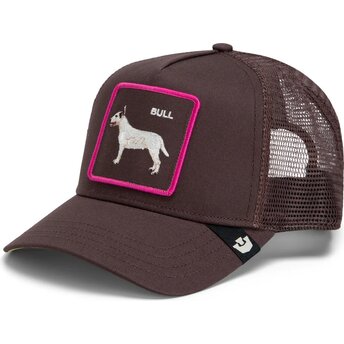 Cappello curvo marrone snapback Shadow Bull Terrier Off The Leash The Farm Goorin Bros.