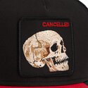 cappello-curvo-nero-snapback-cancelled-skull-microsuede-the-farm-goorin-bros
