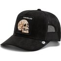 cappello-curvo-nero-snapback-suede-cancelled-skull-microsuede-the-farm-goorin-bros
