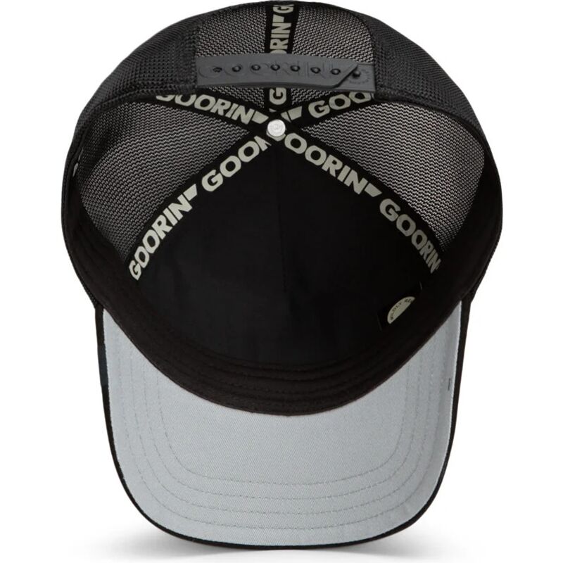 cappello-curvo-nero-snapback-suede-scorpion-microsuede-the-farm-goorin-bros cappello-curvo-nero-snapback-suede-scorpion-microsuede-the-farm-goorin-bros