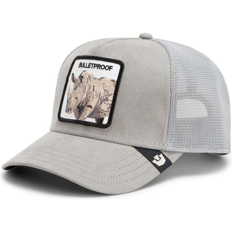 cappello-curvo-grigio-snapback-suede-rhino-microsuede-bulletproof-the-farm-goorin-bros