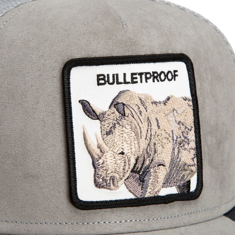 cappello-curvo-grigio-snapback-suede-rhino-microsuede-bulletproof-the-farm-goorin-bros