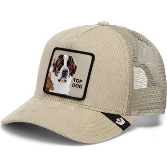 Cappello curvo beige snapback Corduroy Top Dog Ridgeline The Farm Goorin Bros.