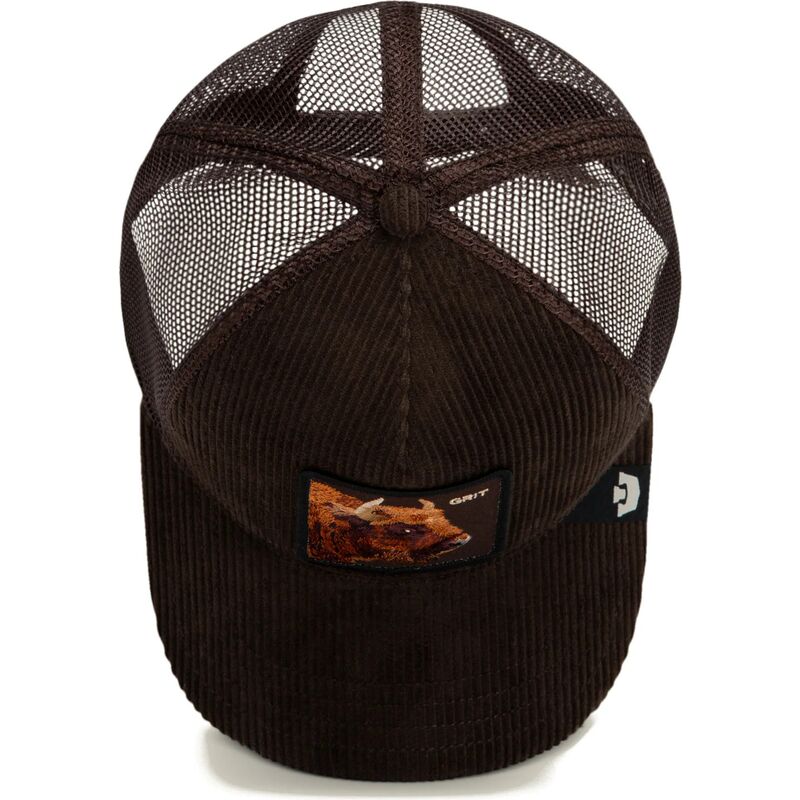 cappello-curvo-marrone-snapback-corduroy-grit-ridgeline-the-farm-goorin-bros