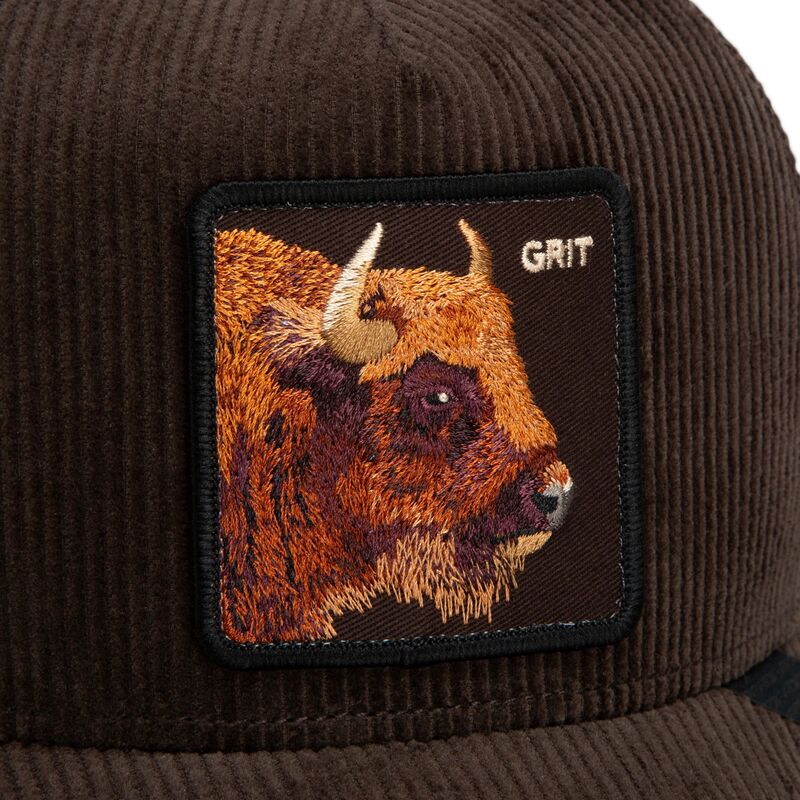 cappello-curvo-marrone-snapback-corduroy-grit-ridgeline-the-farm-goorin-bros
