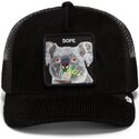 cappello-curvo-nero-snapback-corduroy-dope-ridgeline-the-farm-goorin-bros