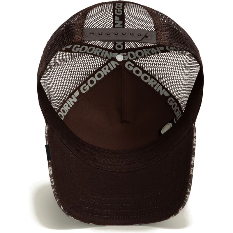 cappello-curvo-marrone-snapback-engraved-dog-camo-glitch-the-farm-goorin-bros