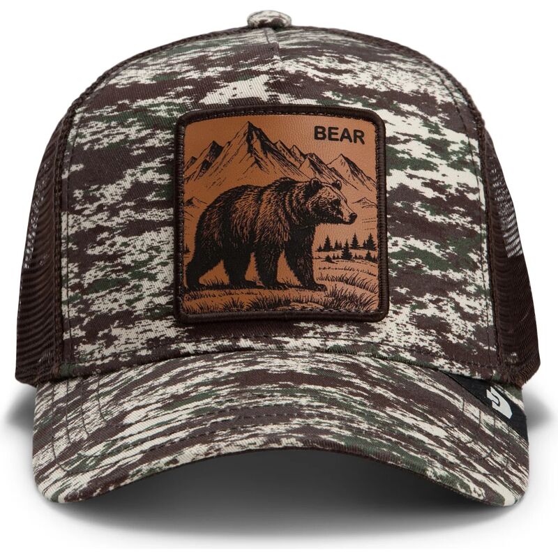 cappello-curvo-mimetizzazione-snapback-engraved-bear-camo-glitch-the-farm-goorin-bros