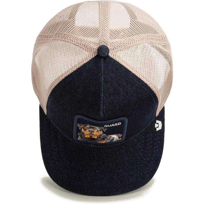 cappello-curvo-blu-marino-snapback-guard-denim-after-dark-the-farm-goorin-bros
