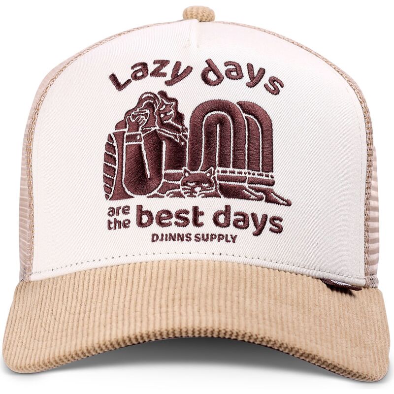 cappello-curvo-kaki-snapback-hft-lazy-days-di-djinns