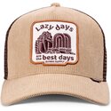 cappello-curvo-kaki-snapback-hft-lazy-days-di-djinns