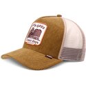 cappello-curvo-marrone-snapback-hft-lazy-days-di-djinns