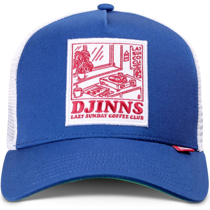 cappello-curvo-blu-snapback-hft-lscc-lazy-sunday-coffee-club-record-di-djinns