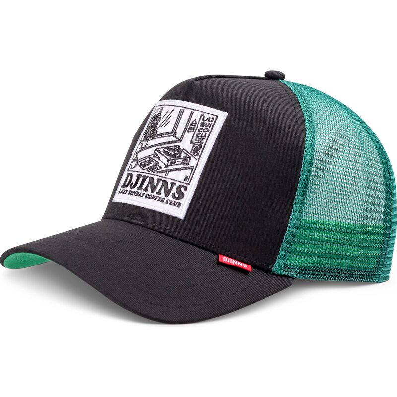cappello-curvo-nero-snapback-hft-lscc-lazy-sunday-coffee-club-record-di-djinns