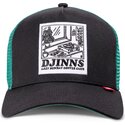 cappello-curvo-nero-snapback-hft-lscc-lazy-sunday-coffee-club-record-di-djinns