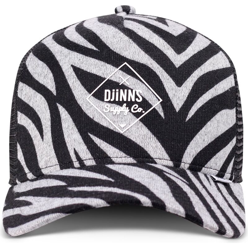 cappello-curvo-nero-snapback-hft-rubbertigerstripes-di-djinns cappello-curvo-nero-snapback-hft-rubbertigerstripes-di-djinns