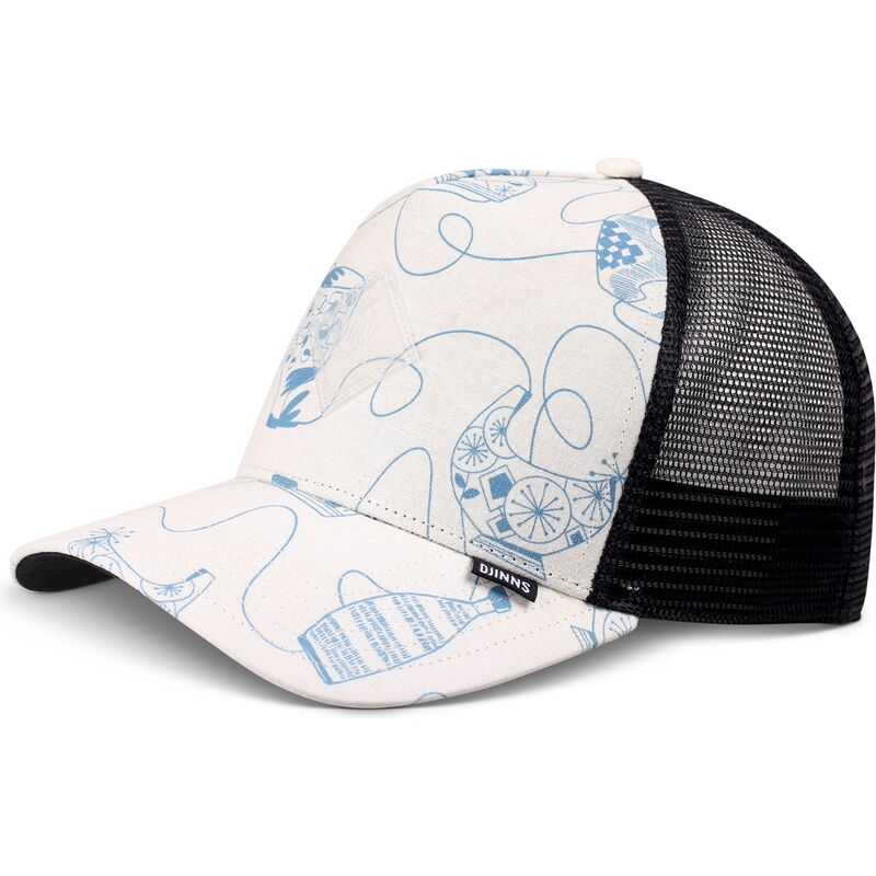 cappello-curvo-bianco-snapback-hft-bottles-di-djinns