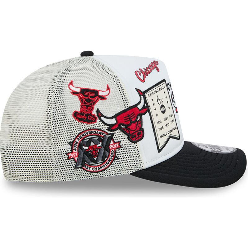 cappello-curvo-bianco-snapback-hardwood-classics-9fifty-a-frame-precurved-dei-chicago-bulls-nba-di-new-era