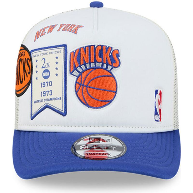cappello-curvo-bianco-snapback-hardwood-classics-9fifty-a-frame-precurved-dei-new-york-knicks-nba-di-new-era cappello-curvo-bianco-snapback-hardwood-classics-9fifty-a-frame-precurved-dei-new-york-knicks-nba-di-new-era