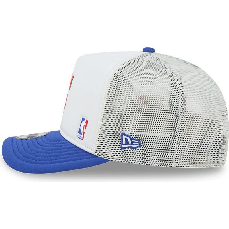 cappello-curvo-bianco-snapback-hardwood-classics-9fifty-a-frame-precurved-dei-new-york-knicks-nba-di-new-era cappello-curvo-bianco-snapback-hardwood-classics-9fifty-a-frame-precurved-dei-new-york-knicks-nba-di-new-era
