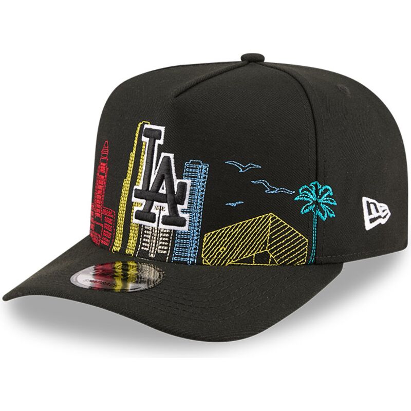 cappello-curvo-nero-snapback-9fifty-a-frame-precurved-skyline-dei-los-angeles-dodgers-mlb-di-new-era cappello-curvo-nero-snapback-9fifty-a-frame-precurved-skyline-dei-los-angeles-dodgers-mlb-di-new-era