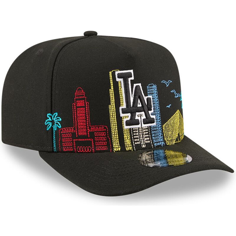 cappello-curvo-nero-snapback-9fifty-a-frame-precurved-skyline-dei-los-angeles-dodgers-mlb-di-new-era cappello-curvo-nero-snapback-9fifty-a-frame-precurved-skyline-dei-los-angeles-dodgers-mlb-di-new-era