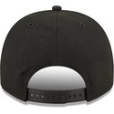 cappello-curvo-nero-snapback-9fifty-a-frame-precurved-skyline-dei-los-angeles-dodgers-mlb-di-new-era