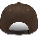 cappello-curvo-marrone-snapback-9fifty-a-frame-precurved-visor-pin-dei-atlanta-braves-mlb-di-new-era